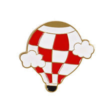 Load image into Gallery viewer, Colourful Balloon Pins Cartoon Movie Up Enamel Pin Hot Air Balloon Brooch Badges Lapel Pins Jewelry